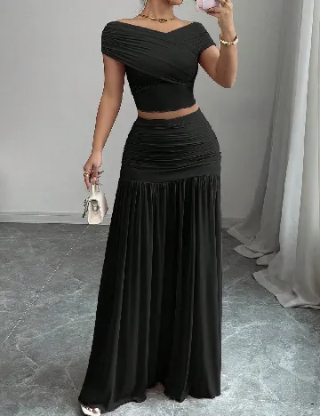 Compleu SHEIN, negru Negru