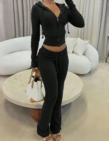 Compleu SHEIN, negru Negru