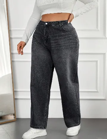 Blugi SHEIN, negru Negru