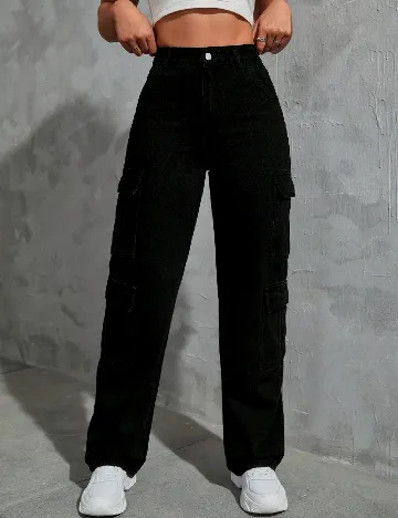 Blugi SHEIN, negru Negru