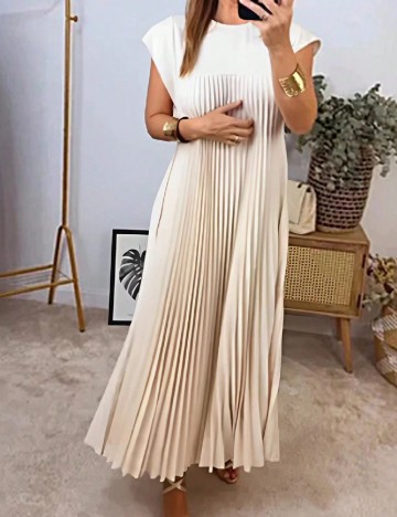 Rochie lunga SHEIN, ecru