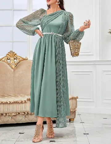 Rochie medie SHEIN, verde Verde