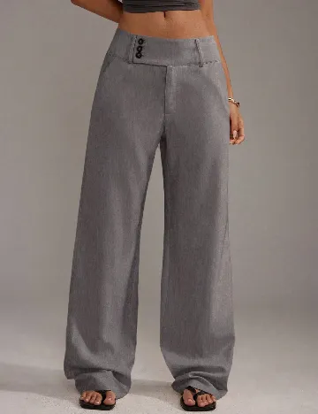 Pantaloni SHEIN, gri Gri