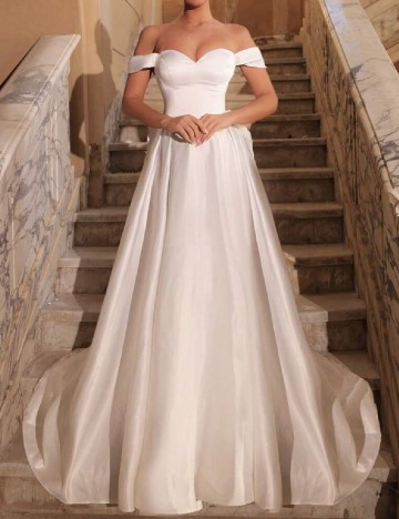 Rochie lunga SHEIN, alb