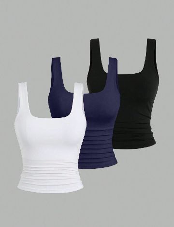 Set Maiouri 3 bucati SHEIN, mix culori