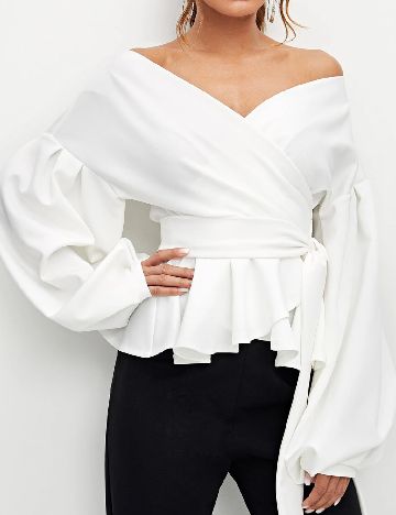 Bluza SHEIN, alb