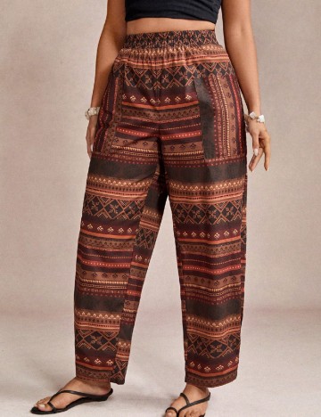 Pantaloni SHEIN CURVE, mix culori