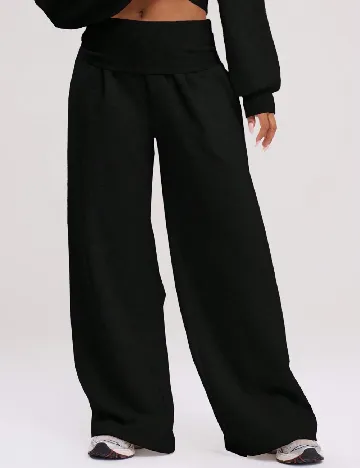 Pantaloni Musera, negru Negru