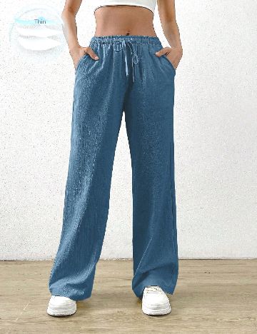 Pantaloni SHEIN, albastru