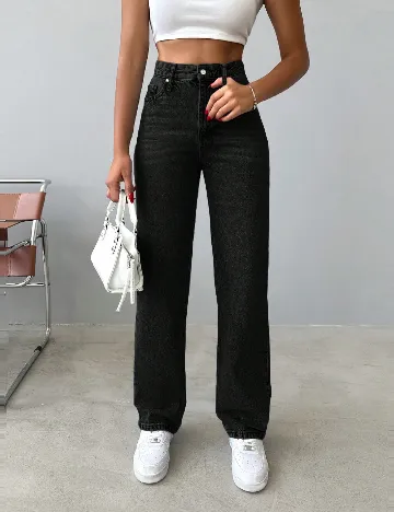 Blugi SHEIN, negru Negru
