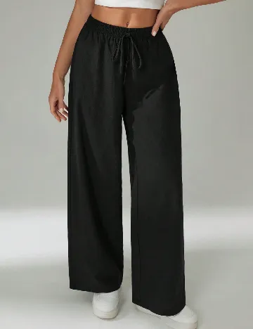 Pantaloni SHEIN, negru Negru