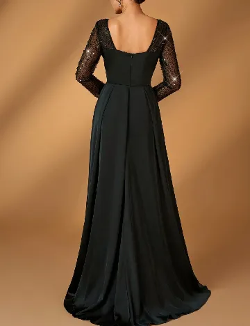 Rochie lunga SHEIN, negru Negru
