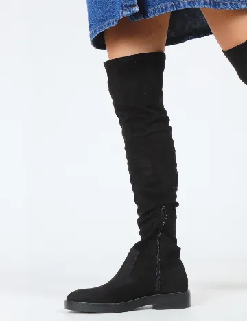 Cizme Stradivarius, negru Negru