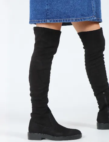 Cizme Stradivarius, negru Negru