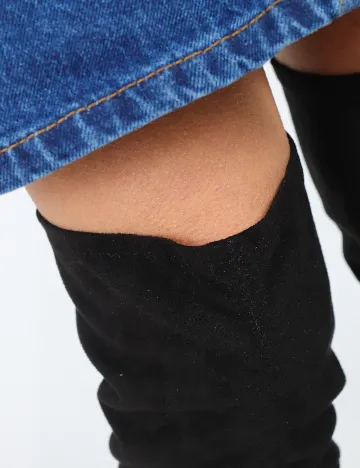 Cizme Stradivarius, negru Negru