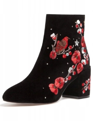 Botine Stradivarius, negru