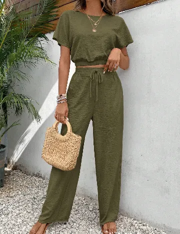 Compleu SHEIN, verde Verde