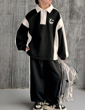 Compleu Shein Kids, negru