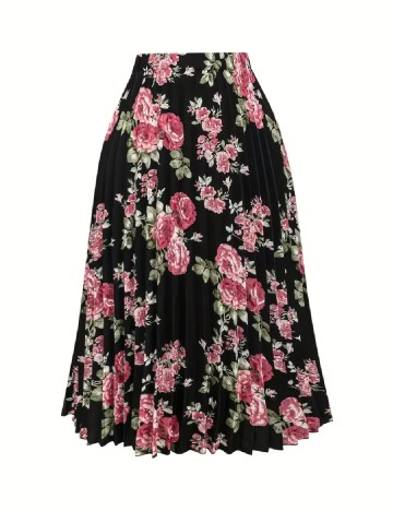 Fusta SHEIN, floral print