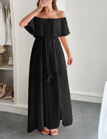 Rochie lunga SHEIN, negru Negru