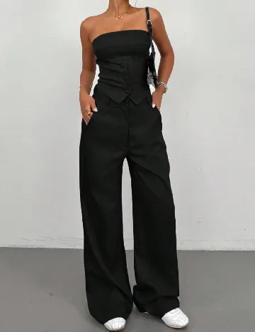 Compleu SHEIN, negru Negru
