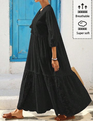 Rochie lunga SHEIN, negru