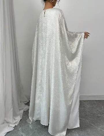 Rochie lunga SHEIN, ecru Alb