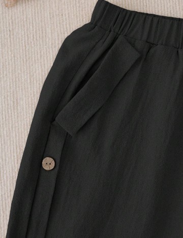 Pantaloni SHEIN, negru
