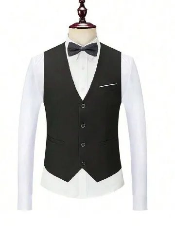 Costum SHEIN, negru Negru