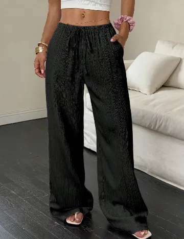 Pantaloni SHEIN, negru Negru