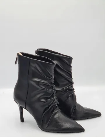 Botine Stradivarius, negru Negru