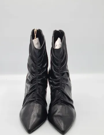 Botine Stradivarius, negru Negru