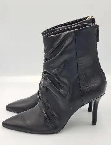 Botine Stradivarius, negru Negru