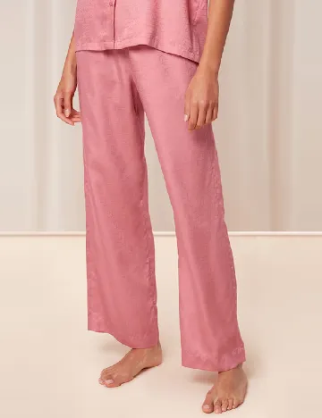 Pantaloni de pijama Triumph, roz Roz