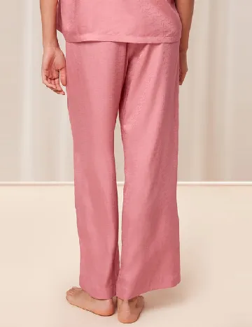 Pantaloni de pijama Triumph, roz Roz