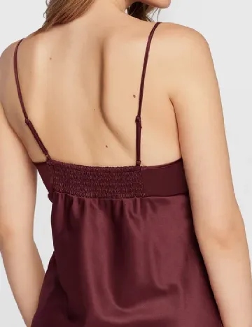 Rochie de noapte Triumph, visiniu Rosu