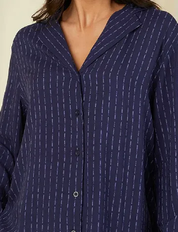 Pijama Triumph, bleumarin Albastru