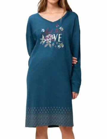 Rochie de noapte Triumph, albastru Albastru