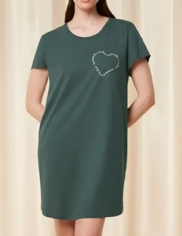 Rochie de noapte Triumph, verde Verde