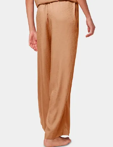 Pantaloni de pijama Triumph, maro Maro