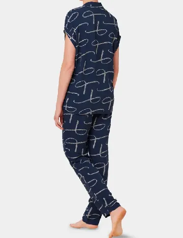 Pijama Triumph, bleumarin Albastru