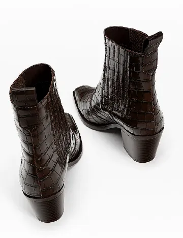 Botine Stradivarius, maro Maro
