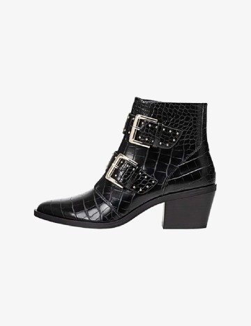 Botine Stradivarius, negru