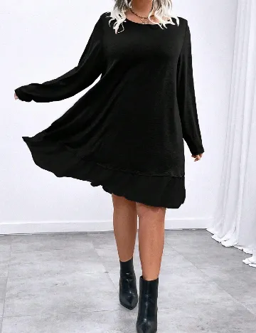 Rochie scurta SHEIN CURVE, negru Negru