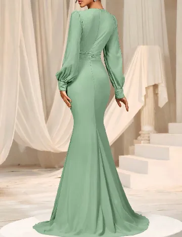 Rochie lunga Faeriesty, verde deschis Verde