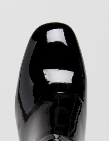 Botine Stradivarius, negru Negru