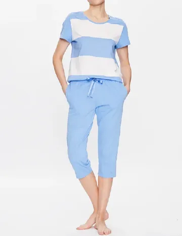 Pijama Triumph, albastru Albastru