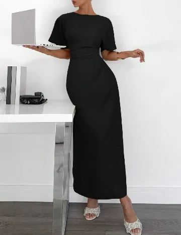 Rochie lunga SHEIN, negru Negru