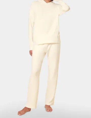 Pantaloni de pijama Triumph, ecru Alb