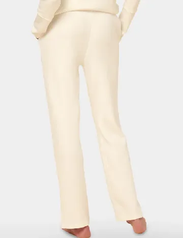 Pantaloni de pijama Triumph, ecru Alb
